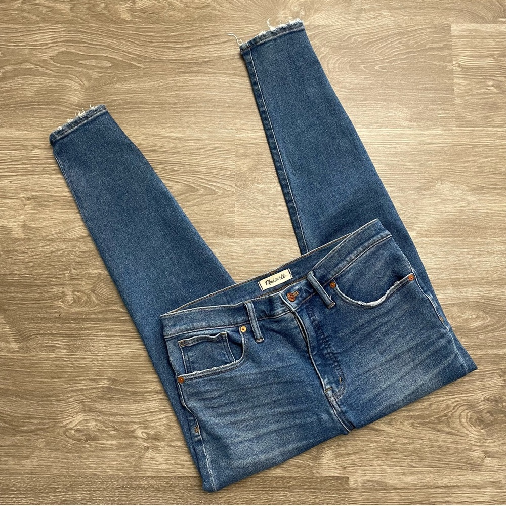 Madewell Medium Rinse Mid-Rise Skinny Jeans Size 31